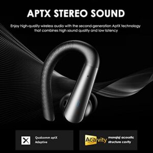 Wireless Earbuds Bluetooth Headphones with Earhooks Waterproof IPX7 Over the Ear Buds Wireless Bluetooth Sports Workout Earbuds with LED Display for Gym Running Exercise Fitness with Microphone