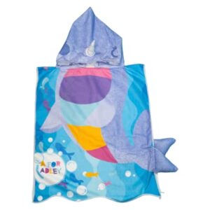 A FOR ADLEY Merch, Magic Narwhal Towel Designed by Adley for Kids That Love Adley and Narwhals