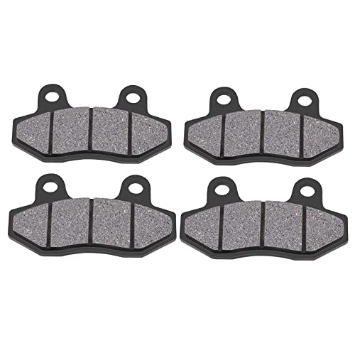 LCGLY 4pcs Disc Brake Pads Set for 150cc 200cc 250cc ATV Dirt Bike Pit Bike Go Kart ,Yerf-Dog Spiderbox 150cc GX150 go kart Gy6 49cc 50cc 125cc 150cc 200cc 250cc , Roketa TaoTao Baja Sun Scooter Parts