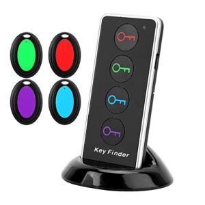 key finder, remote finder wireless key wallet finder tv remote control locator voice control anti loss device smart finder
