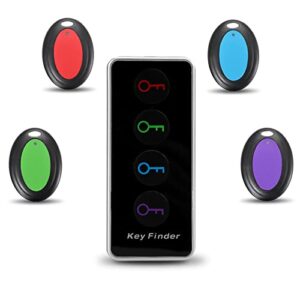 Key Finder, Remote Finder Wireless Key Wallet Finder TV Remote Control Locator Voice Control Anti Loss Device Smart Finder