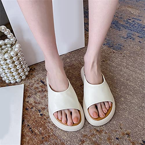 Fashion Spring And Summer Women Slippers Flat Thick Bottom Comfortable Solid Color Indoor And Outdoor Funky Monkey Sandals Women