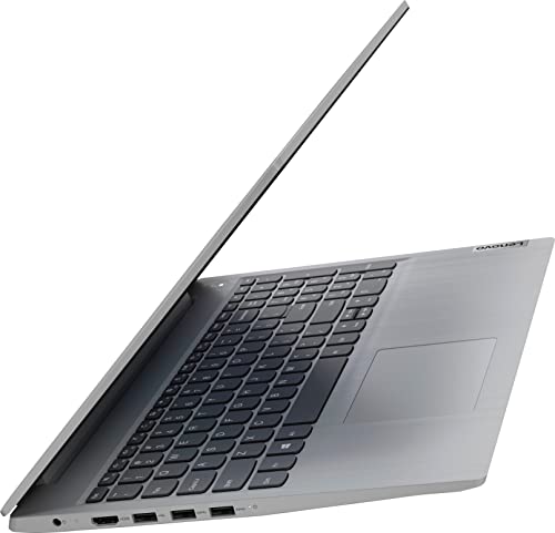 Lenovo 2022 Newest IdeaPad 3i 15.6" Touchscreen Laptop, Intel Core i3-1115G4 (Beat i5-10210U), 8GB DDR4 RAM, 256GB PCIe SSD, WiFi 6, Bluetooth, Platinum Grey, Windows 11 S, BROAG 64GB Flash Stylus