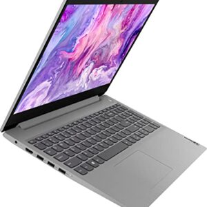 Lenovo 2022 Newest IdeaPad 3i 15.6" Touchscreen Laptop, Intel Core i3-1115G4 (Beat i5-10210U), 8GB DDR4 RAM, 256GB PCIe SSD, WiFi 6, Bluetooth, Platinum Grey, Windows 11 S, BROAG 64GB Flash Stylus