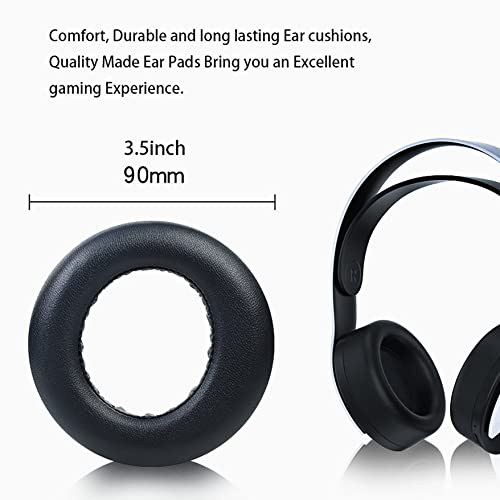 Ear Pads Cushions Replacement for Sony Playstation 5 Pulse 3D PS5 Wireless Headphones, Headset Earpads Pillows Repair Parts