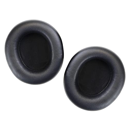 Rummyluck Arctis Nova Pro Wireless Ear Cushions Earpads for SteelSeries Arctis Nova Pro Wireless Multi-System Gaming Headset,Black Protein Leather Replacement Ear Pads Cups Muffs Covers