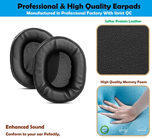 DowiTech Professional Headphone Ear Pads Headset Replacement Earpads Compatible with Mixcder E7 Headphone Headset