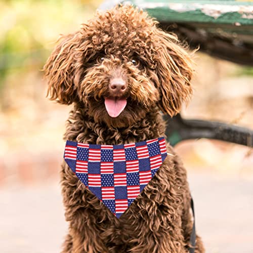 ABOOFAN 4th of July 4th of July pet Headband Holiday Dog Bandana Patriotic pet Costume Pet Costume Anmerican