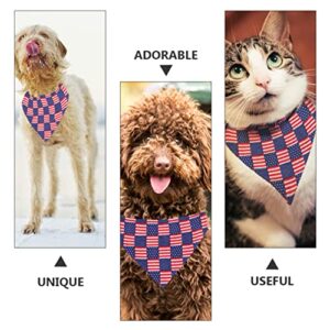 ABOOFAN 4th of July 4th of July pet Headband Holiday Dog Bandana Patriotic pet Costume Pet Costume Anmerican