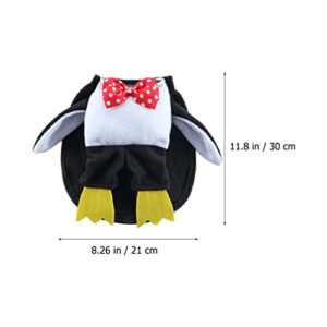 Penguin Dog Costume Halloween Dog Costume Penguin Pet Cosplay Clothes Walking Penguin Cute Cat Outfits Hat Halloween Christmas Cosplay Dress for Cat Dog Puppy Kitten