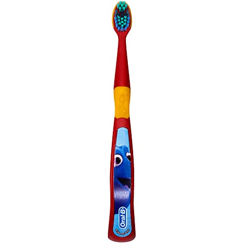 Oral-B Kids Pixar Toothbrush, Children 3+, Extra Soft (Characters Vary) - Pack of 4