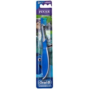 oral-b kids pixar toothbrush, children 3+, extra soft, characters buzz lightyear - 1 count
