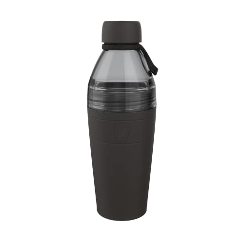 KeepCup Original Reusable Mixed Thermal Water Bottle | BPA Free Plastic, Vacuum Insulated Travel Cup with Leakproof Lid | Large | 22oz / 660ml | Black