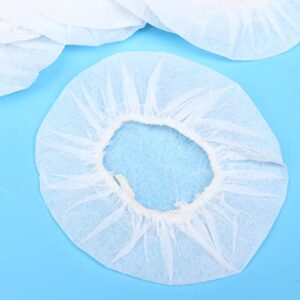 SOLUSTRE Stretchable Headset Covers 300 PCS Headset Covers Headphone Earpad Cover Earpad Covers Earpad Replacement Disposable Sanitary Headphone Washable Headphone Covers