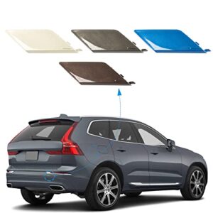 czshiyue rear bumper tow hook cover fit for volvo xc60 2018 2019 2020 2021 towing eye cap 31449210 398490342 (grey, right passenger side) xinpinsai