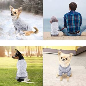Dog Sweater Coat, Dog Winter Jumper, Pet Cat Dog Sweater, Dog Sweater Vest Warm Coat, Pet Dog Clothes Knitwear Dog Sweater Soft Thickening Warm Pup Dogs Shirt Winter Puppy Sweater for Dogs (Large)