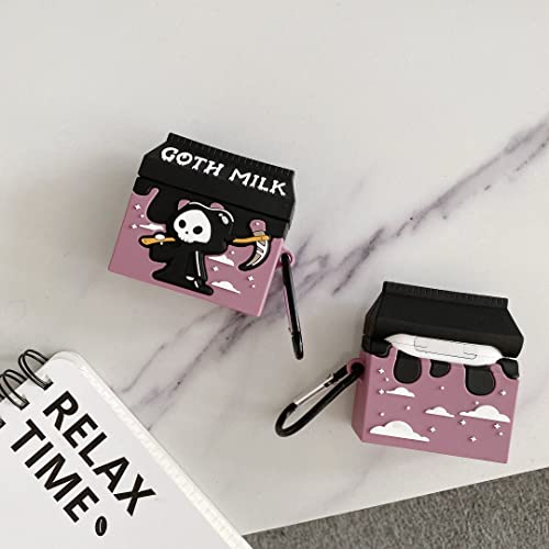 Adorable Case for Apple AirPods Pro Anime Cartoon Cute Kawaii Protective Case Anti-Fall Headphone Case for AirPod Pro Case Cover