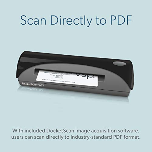 DocketPORT 667 Simplex Card Scanner (DP667)