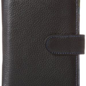 Travelon Safe Id Color Block Bi-Fold Tab Wallet, Black, One Size
