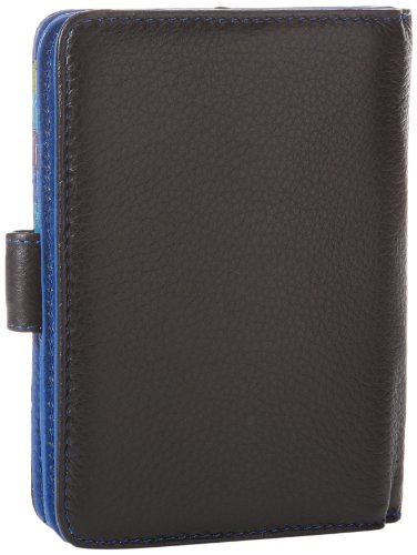 Travelon Safe Id Color Block Bi-Fold Tab Wallet, Black, One Size