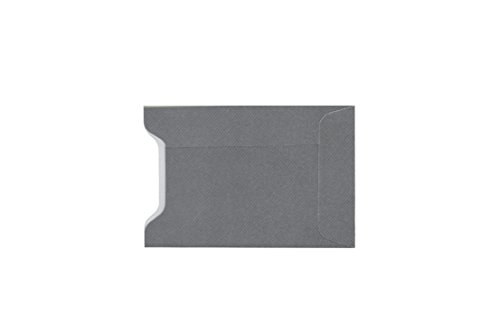 Travelon Safe Id Set of 3 RFID Blocking Sleeves, Gray, 3.4 x 2.3