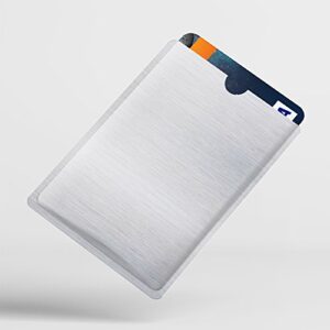 RFID Blocking Sleeve Anti Theft 4 Credit Card & 2 Passport Holder Wallet Pocket