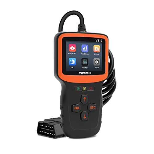 UYYE V317 Car OBD2 Scanner,Car Interior Accessories Code Reader,Engine Fault Code Reader Scanner, CAN Diagnostic Scan Tool,for All OBD II /EOBD Protocol Cars