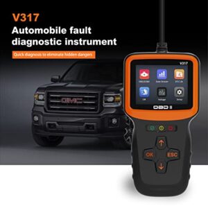 UYYE V317 Car OBD2 Scanner,Car Interior Accessories Code Reader,Engine Fault Code Reader Scanner, CAN Diagnostic Scan Tool,for All OBD II /EOBD Protocol Cars