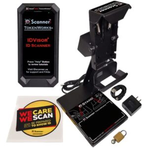 IDVisor ID Scanner Dual Handheld Stand Bundle