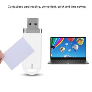 RFID Card Reader RFID Electronic Tag Reader ID Card Scanner UDisk Shape for for Compatible with Multiple Systems for Windows, for Linux,Ect