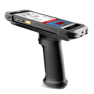 idetect quantum edge age verification id scanner for bars and clubs - passport, id and drivers license reader - includes pistol grip, extended use battery, & accessories - stops unwanted ids (v3)
