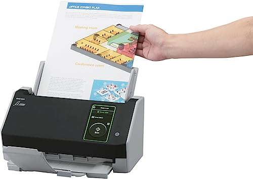 RICOH fi-8040 Fast Front Office & Desktop Document, Receipt, ID Card Scanner with 50 Page Auto Feeder and PC-Less DirectScan Capability