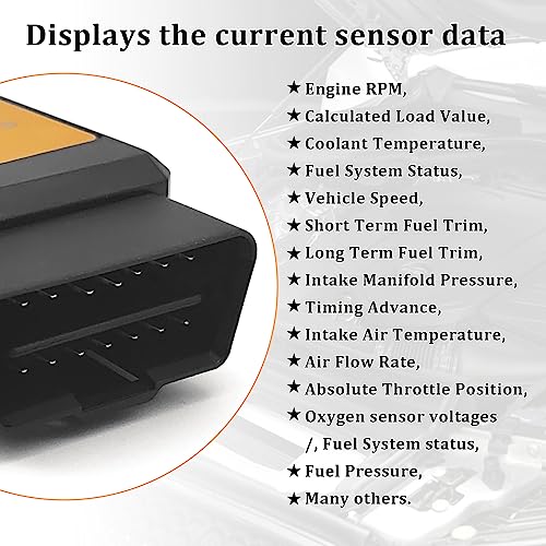 ELM327 OBD2 USB Adapter, Diagnostic Coding Tool with MS-CAN/HS-CAN Switch Compatible with Ford F150 F250 Lincoln Mazda Mercury Code Reader Vehicle Diagnosis on Windows with V1.5 PIC18F25K80 Chip