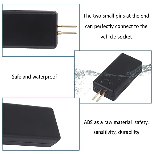 4PCS Car Airbag Bypass Resistor,12V 2-Pin Airbag Simulator Tester Car Diagnostic Tool for Finding Faults,Universal SRS Scanner Fits Car Truck SUV