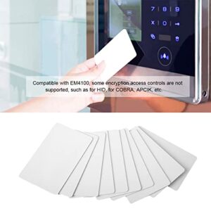 125kHz SmartProximity ID Card Set - 100pcs Contactless Read Only Access EM4100 Cards for Access Control Attendance, Membership Management, and Identification