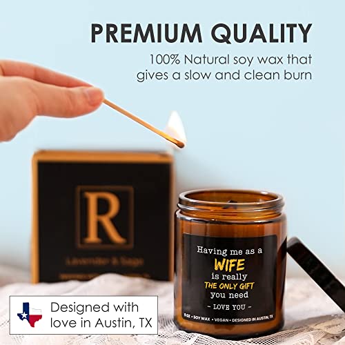 Husband Candle, Husband Gifts from Wife Funny Husband Gifts from Wife, Husband Birthday Gifts from Wife, Birthday Gifts for Husband from Wife, Birthday Gift for Husband from Wife, Cute Gifts for Him