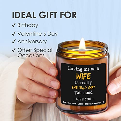 Husband Candle, Husband Gifts from Wife Funny Husband Gifts from Wife, Husband Birthday Gifts from Wife, Birthday Gifts for Husband from Wife, Birthday Gift for Husband from Wife, Cute Gifts for Him