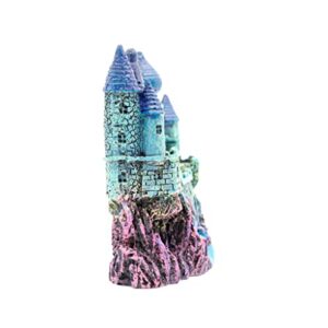 NW Wholesaler Fish Tank Castle Decoration - Fish Hideaway for Aquarium Décor (Waterfall Way)