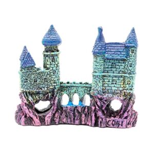 NW Wholesaler Fish Tank Castle Decoration - Fish Hideaway for Aquarium Décor (Waterfall Way)