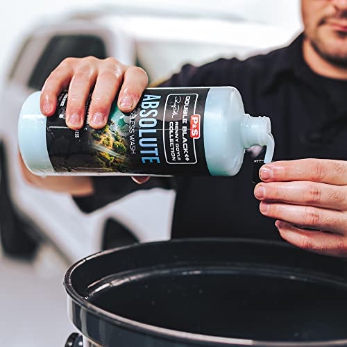 P&S Professional Detail Products - Absolute Rinseless Wash - Premium Soap Alternative; Emulsify Dirt; Softens Water; Safe on Paint, Coatings, Wraps, PPF (1 Quart)