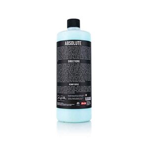 P&S Professional Detail Products - Absolute Rinseless Wash - Premium Soap Alternative; Emulsify Dirt; Softens Water; Safe on Paint, Coatings, Wraps, PPF (1 Quart)