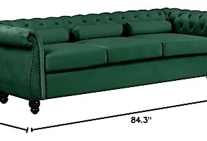 LifeStyle Solutions Fontana Sofa, Green