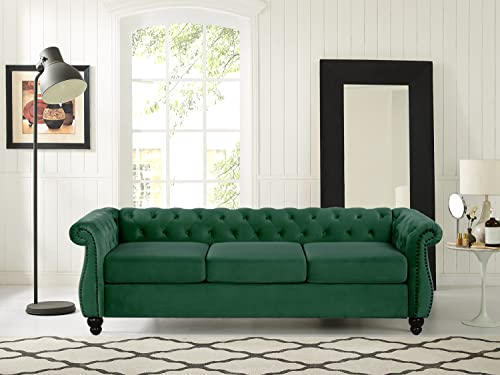 LifeStyle Solutions Fontana Sofa, Green