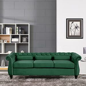 LifeStyle Solutions Fontana Sofa, Green