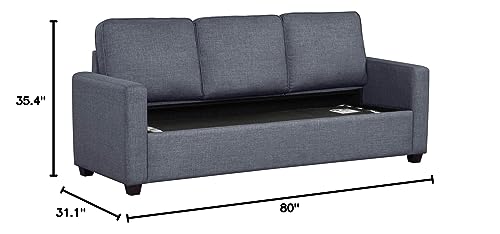 LifeStyle Solutions Dayton Sofa Bed, Dark Grey