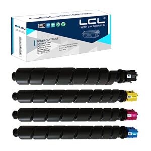 lcl compatible toner cartridge replacement for kyocera tk8347 tk-8347 tk8347k tk-8347k tk-8347c tk-8347m tk-8347y 1t02l70us0 1t02l7cus0 1t02l7bus0 1t02l7aus0 copystar cs-2552ci cs-2553ci (kcmy 4-pack)