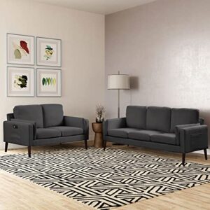 LifeStyle Solutions Sofa, Black