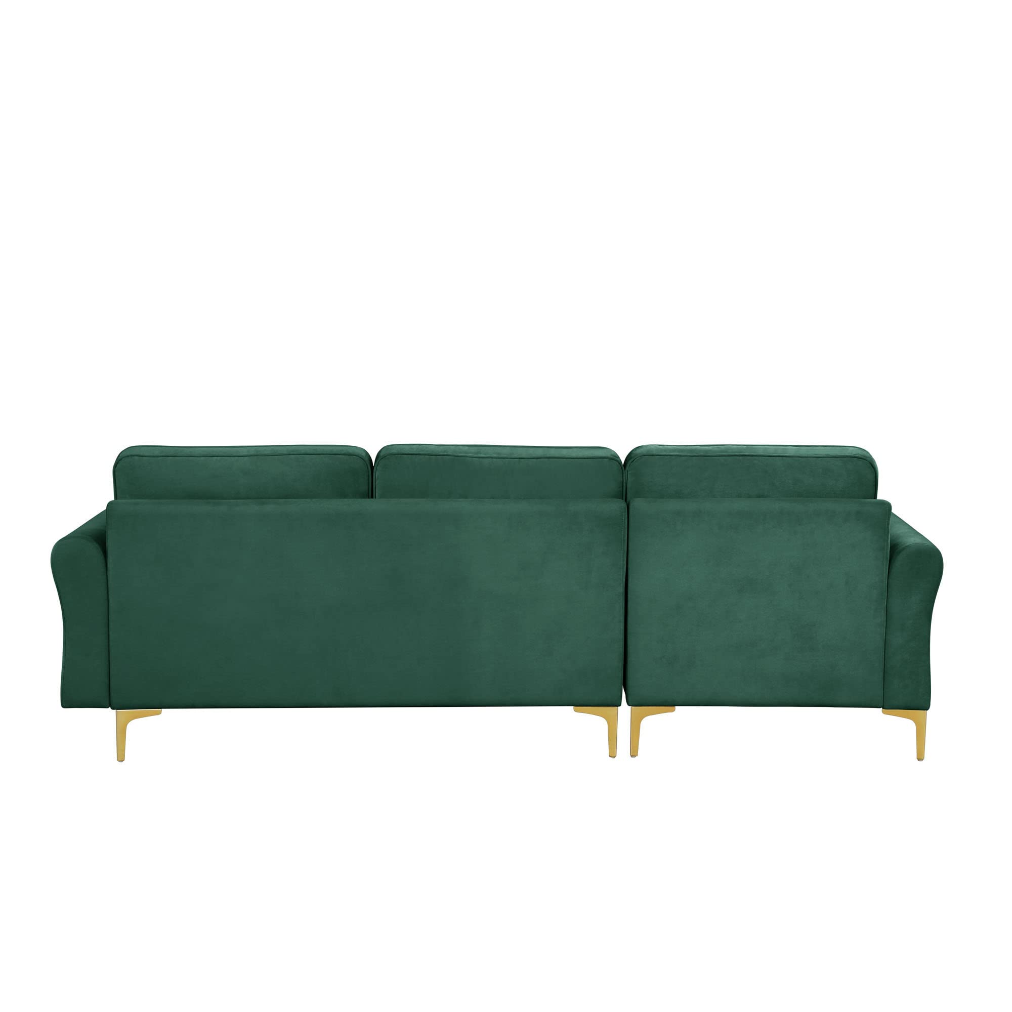 LifeStyle Solutions Langston Sectional Sofa, Green