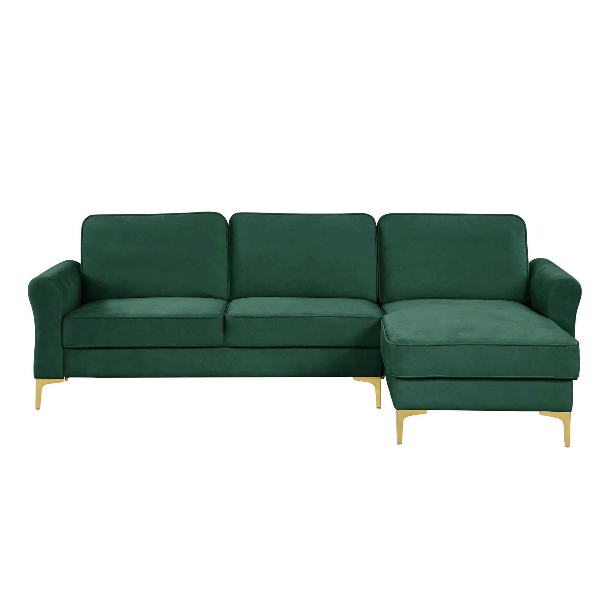 LifeStyle Solutions Langston Sectional Sofa, Green