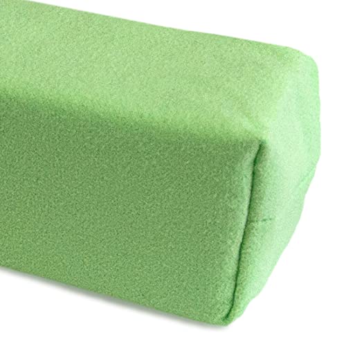 Detailer's Preference Suede Microfiber Coating Applicators 3”x1.5”x1.5” Green 10 Pack